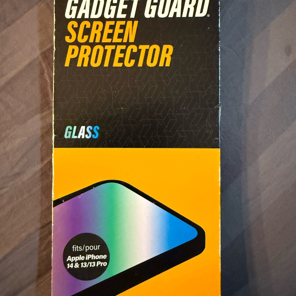 BNIB Gadget Guard Glass Screen Protector for iPhone 14/13 & 13 PRO
